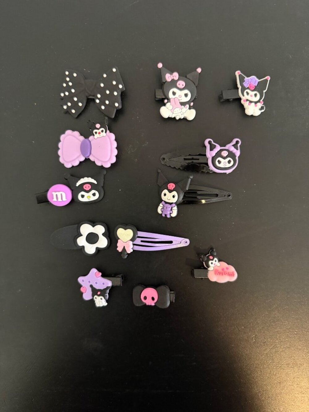 Kuromi- Variety Hair Clips